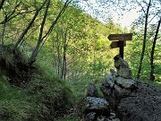 70 Rientro alla Madonna seguendo il sentiero recuperato